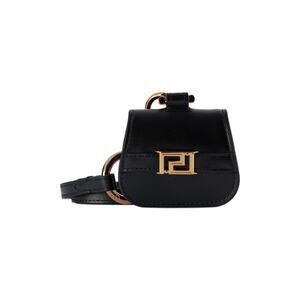 Versace Greca Goddess Airpods Pro Case Black Leather NWT $595